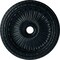 Ekena Millwork Viceroy Ceiling Medallion (Fits Canopies up to 4 7/8"), 35 1/8"OD x 4 7/8"ID x 2 1/2"P, Night Shade CM35VINSF - alternate 1